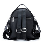 Sac à Dos en SimiliCuir Noir pour Femmes