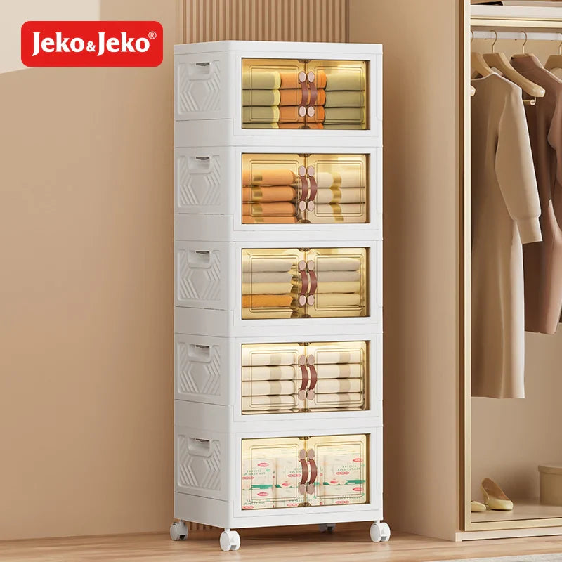 Armoire Multifonction Pliable en Plastique
