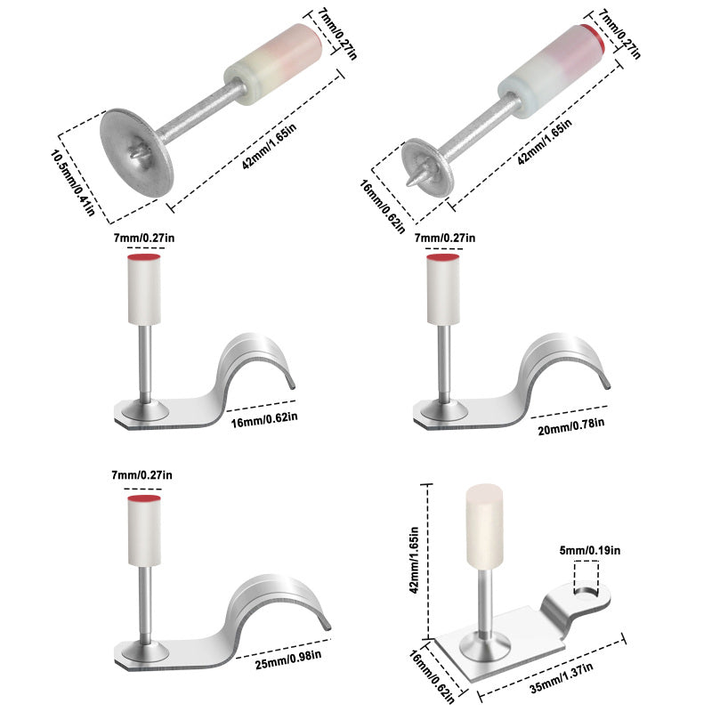 Kit Mini gun à clous manuel